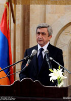 Серж Саргсян – Президент Республики Армения с речью в Дейр-эз-Дзоре