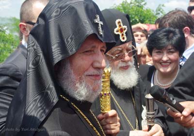 Визит Католикоса всех армян Гарегина II в Тбилиси