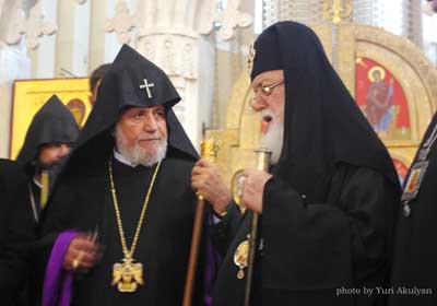 Визит Католикоса всех армян Гарегина II в Тбилиси Визит Католикоса всех армян Гарегина II в Тбилиси