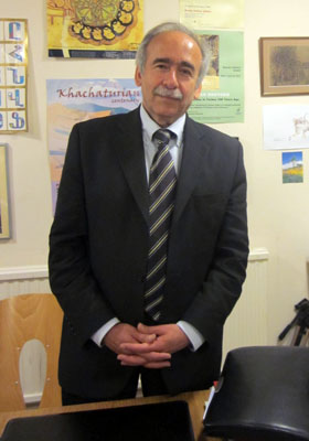 Гагик Степан-Саркисян, доктор биохимии, заместитель директора и управляющий делами Армянского института в Лондоне (Великобритания)