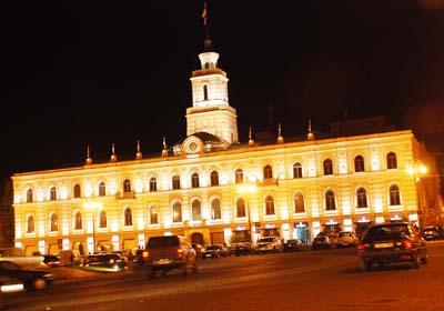 Главные часы города Тбилиси